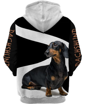 Lovers DACHSHUND Shirt 3D Full Printing for Dog Mom Dad lovers