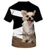 Dog Lovers CHIHUAHUA Shirt 3D Full Printing for Dog Mom Dad lovers