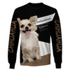 Dog Lovers CHIHUAHUA Shirt 3D Full Printing for Dog Mom Dad lovers