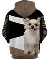 Dog Lovers CHIHUAHUA Shirt 3D Full Printing for Dog Mom Dad lovers