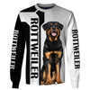 Dog Lovers ROTTWEILER Shirt 3D Full Printing for Dog Mom Dad lovers