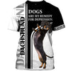 Dachshund Naughty Shirt 3D Full Printing for Dog Mom Dad lovers