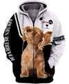 Golden retriever Turn Up The Music Shirt 3D Full Printing for Dog Mom Dad lovers