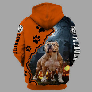 Happy Halloween Shirt 3D Full Printing for Dog Mom Dad lovers
