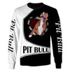 Pitbull Heart Stealer Shirt 3D Full Printing for Dog Mom Dad lovers