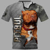 Cowardly People Fight Me Courageous People Fight For Me – Pitbull Shirt 3D Full Printing for Dog Mom Dad lovers