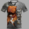Cowardly People Fight Me Courageous People Fight For Me – Pitbull Shirt 3D Full Printing for Dog Mom Dad lovers