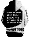Yorkshire terrier Heart Stealer Shirt 3D Full Printing for Dog Mom Dad lovers