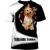 Yorkshire terrier Heart Stealer Shirt 3D Full Printing for Dog Mom Dad lovers