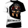 Rottweiler Heart Stealer Shirt 3D Full Printing for Dog Mom Dad lovers
