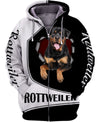 Rottweiler Heart Stealer Shirt 3D Full Printing for Dog Mom Dad lovers