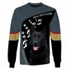 Black German Shepherd Joyful Shirt 3D Full Printing for Dog Mom Dad lovers