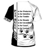 Pitpull Is For Everyone Shirt 3D Full Printing for Dog Mom Dad lovers