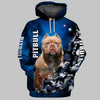 I Am A Tattooed Pitbull Shirt 3D Full Printing for Dog Mom Dad lovers