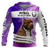 Pitbull My Best Friend Shirt 3D Full Printing for Dog Mom Dad lovers