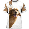 Golden Retriever I’m A Baby Shirt 3D Full Printing for Dog Mom Dad lovers