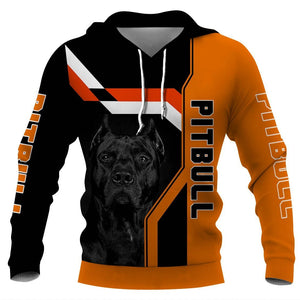 I Love My Pitbull! Shirt 3D Full Printing for Dog Mom Dad lovers