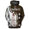 American Bulldog Shirt 3D Full Printing for Dog Mom Dad lovers