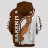 Basenji Shirt 3D Full Printing for Dog Mom Dad lovers