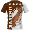 Basenji Shirt 3D Full Printing for Dog Mom Dad lovers