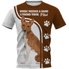 Basenji Shirt 3D Full Printing for Dog Mom Dad lovers