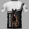Belgian Malinois Shirt 3D Full Printing for Dog Mom Dad lovers