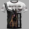 Belgian Malinois Shirt 3D Full Printing for Dog Mom Dad lovers