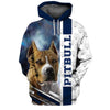 Sleep Beside The Bed My Pitbull I Keep Shirt 3D in Black Full Printing for Dog Mom Dad lovers