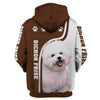 Bichon Frise Shirt 3D Full Printing for Dog Mom Dad lovers