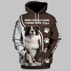 Border Collie Shirt 3D Full Printing for Dog Mom Dad lovers