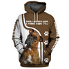 Brindle Shirt 3D Full Printing for Dog Mom Dad lovers