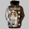 Cavalier King Charles Spaniel Shirt 3D Full Printing for Dog Mom Dad lovers