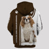 Cavalier King Charles Spaniel Shirt 3D Full Printing for Dog Mom Dad lovers