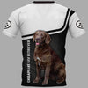 Chesapeake Bay Retriever Shirt 3D Full Printing for Dog Mom Dad lovers