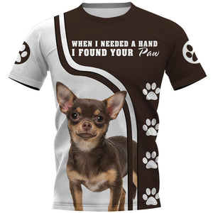 Chihuahua Baby Shirt 3D Full Printing for Dog Mom Dad lovers