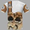 Chow Chow Shirt 3D Full Printing for Dog Mom Dad lovers