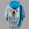 Once upon a time there was a girl who loved Pitbull 3D Full Printing for Dog Mom Dad lovers