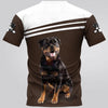 Hurt My Rottweiler Dog Men and Women 3D Full Printing
