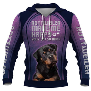 AN AWESOME GIFT-ROTTWEILER DOG EDITION Men and Women 3D Shirt
