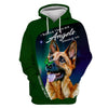Angels among us – German Shepherd Men and Women 3D Shirt
