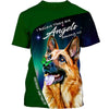 Angels among us – German Shepherd Men and Women 3D Shirt