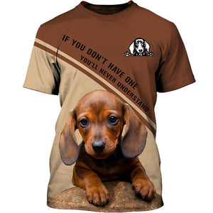 Beagle cute Men and Women 3D T Shirt