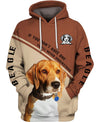 Beagle cute Men and Women 3D Ver.2 T Shirt