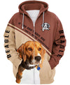 Beagle cute Men and Women 3D Ver.2 T Shirt