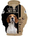BEAGLE, If you don’t have one you’ll never understand Men and Women Ver.2 3D T Shirt