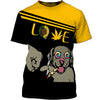 Best Dog Ever Men and Women 3D T Shirt
