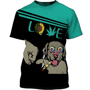 Best Dog Ever Men and Women Ver.2 3D T Shirt