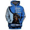 Best Friend Never Had A ROTTWEILER DOG Men and Women 3D Print Pullover