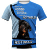 Best Friend Never Had A ROTTWEILER DOG Men and Women 3D Print Pullover