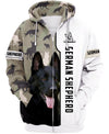 Black German Shepherd – Men and Women 3D Shirt